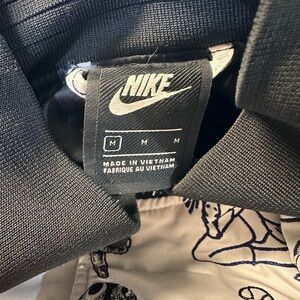 Nike Black and White Graphic Jacket